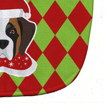 Load image into Gallery viewer, Christmas Saint Bernard Baby Bib BB5998BIB