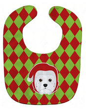 Load image into Gallery viewer, Christmas Westie Baby Bib BB6002BIB