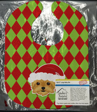 Load image into Gallery viewer, Christmas Yorkshire Terrier Yorkie Baby Bib BB6003BIB