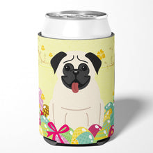 Load image into Gallery viewer, Easter Eggs Pug Cream Can or Bottle Hugger BB6004CC