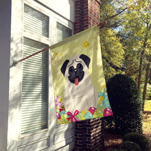 Load image into Gallery viewer, Easter Eggs Pug Cream Flag Canvas House Size BB6004CHF