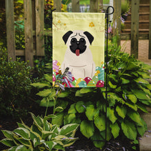 Load image into Gallery viewer, Easter Eggs Pug Cream Garden Flag - Outdoor Decorative Yard Flag BB6004GF