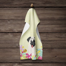 Load image into Gallery viewer, Easter Eggs Pug Cream Kitchen Towel – Artistic Dish Towel for Everyday Use BB6004KTWL