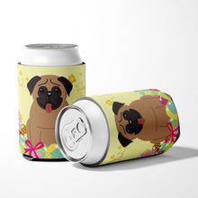 Load image into Gallery viewer, Easter Eggs Pug Brown Can or Bottle Hugger BB6005CC