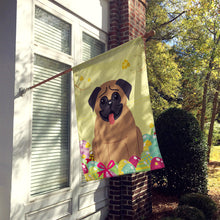 Load image into Gallery viewer, Easter Eggs Pug Brown Flag Canvas House Size BB6005CHF