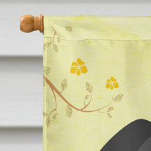 Load image into Gallery viewer, Easter Eggs Pug Black Flag Canvas House Size BB6006CHF