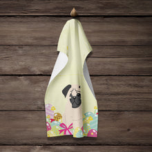Load image into Gallery viewer, Easter Eggs Pug Fawn Kitchen Towel – Artistic Dish Towel for Everyday Use BB6008KTWL
