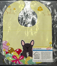 Load image into Gallery viewer, Easter Eggs French Bulldog Brindle Baby Bib BB6009BIB