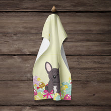 Load image into Gallery viewer, Easter Eggs French Bulldog Brindle Kitchen Towel – Artistic Dish Towel for Everyday Use BB6009KTWL