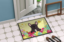 Load image into Gallery viewer, Easter Eggs French Bulldog Brindle Doormat - 18x27 Decorative Floor Mat – Indoor/Outdoor Rug with Artistic Flair BB6009MAT