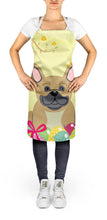 Load image into Gallery viewer, Easter Eggs French Bulldog Cream Apron – Artist-Designed Kitchen, BBQ &amp; Craft Apron BB6010APRON