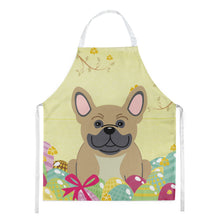 Load image into Gallery viewer, Easter Eggs French Bulldog Cream Apron – Artist-Designed Kitchen, BBQ &amp; Craft Apron BB6010APRON