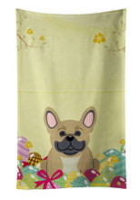Load image into Gallery viewer, Easter Eggs French Bulldog Cream Kitchen Towel – Artistic Dish Towel for Everyday Use BB6010KTWL