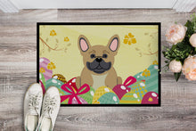Load image into Gallery viewer, Easter Eggs French Bulldog Cream Doormat - 18x27 Decorative Floor Mat – Indoor/Outdoor Rug with Artistic Flair BB6010MAT