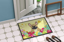 Load image into Gallery viewer, Easter Eggs French Bulldog Cream Doormat - 18x27 Decorative Floor Mat – Indoor/Outdoor Rug with Artistic Flair BB6010MAT