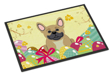 Load image into Gallery viewer, Easter Eggs French Bulldog Cream Doormat - 18x27 Decorative Floor Mat – Indoor/Outdoor Rug with Artistic Flair BB6010MAT