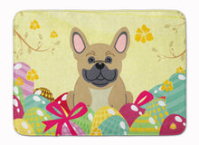 Load image into Gallery viewer, Easter Eggs French Bulldog Cream Machine Washable Memory Foam Mat BB6010RUG