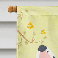 Load image into Gallery viewer, Easter Eggs French Bulldog Piebald Flag Canvas House Size BB6011CHF