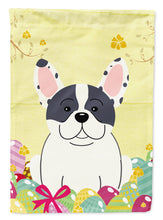 Load image into Gallery viewer, Easter Eggs French Bulldog Piebald Flag Canvas House Size BB6011CHF