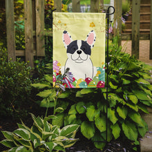 Load image into Gallery viewer, Easter Eggs French Bulldog Piebald Garden Flag - Outdoor Decorative Yard Flag BB6011GF