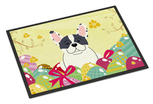 Load image into Gallery viewer, Easter Eggs French Bulldog Piebald Doormat - 24x36 Decorative Floor Mat – Indoor/Outdoor Rug with Artistic Flair BB6011JMAT
