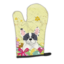 Load image into Gallery viewer, Easter Eggs French Bulldog Piebald Oven Mitt BB6011OVMT