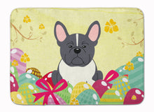 Load image into Gallery viewer, Easter Eggs French Bulldog Black White Machine Washable Memory Foam Mat BB6012RUG