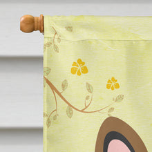 Load image into Gallery viewer, Easter Eggs French Bulldog Brown Flag Canvas House Size BB6013CHF