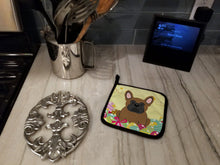 Load image into Gallery viewer, Easter Eggs French Bulldog Brown Pot Holders - Set of 2 - Heat-Resistant Kitchen Essentials BB6013PTHD