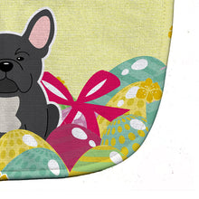 Load image into Gallery viewer, Easter Eggs French Bulldog Black Baby Bib BB6014BIB
