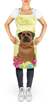 Load image into Gallery viewer, Easter Eggs Mastiff Brindle Apron – Artist-Designed Kitchen, BBQ &amp; Craft Apron BB6015APRON