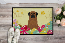 Load image into Gallery viewer, Easter Eggs Mastiff Brindle Doormat - 18x27 Decorative Floor Mat – Indoor/Outdoor Rug with Artistic Flair BB6015MAT