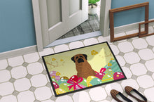 Load image into Gallery viewer, Easter Eggs Mastiff Brindle Doormat - 18x27 Decorative Floor Mat – Indoor/Outdoor Rug with Artistic Flair BB6015MAT