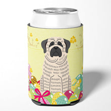 Load image into Gallery viewer, Easter Eggs Mastiff Brindle White Can or Bottle Hugger BB6016CC
