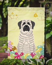 Load image into Gallery viewer, Easter Eggs Mastiff Brindle White Garden Flag - Outdoor Decorative Yard Flag BB6016GF