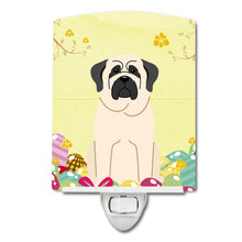 Load image into Gallery viewer, Easter Eggs Mastiff White Ceramic Night Light BB6017CNL