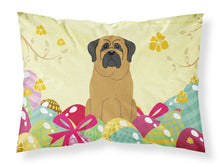 Load image into Gallery viewer, Easter Eggs Mastiff Fabric Standard Pillowcase – Artistic Decorative Front, White Back BB6018PILLOWCASE