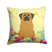 Load image into Gallery viewer, Easter Eggs Mastiff Throw Pillow - 14x14 Decorative Pillow – Art for Your Home &amp; Patio BB6018PW1414