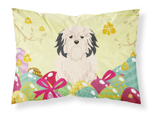 Load image into Gallery viewer, Easter Eggs Lowchen Fabric Standard Pillowcase – Artistic Decorative Front, White Back BB6019PILLOWCASE