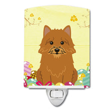 Load image into Gallery viewer, Easter Eggs Norwich Terrier Ceramic Night Light BB6020CNL