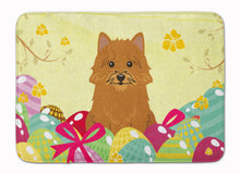 Load image into Gallery viewer, Easter Eggs Norwich Terrier Machine Washable Memory Foam Mat BB6020RUG
