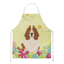 Load image into Gallery viewer, Easter Eggs Basset Hound Apron – Artist-Designed Kitchen, BBQ &amp; Craft Apron BB6021APRON