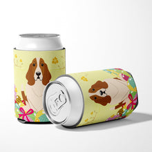 Load image into Gallery viewer, Easter Eggs Basset Hound Can or Bottle Hugger BB6021CC