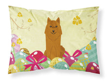 Load image into Gallery viewer, Easter Eggs Karelian Bear Dog Fabric Standard Pillowcase – Artistic Decorative Front, White Back BB6022PILLOWCASE