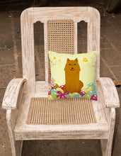 Load image into Gallery viewer, Easter Eggs Karelian Bear Dog Fabric Decorative Pillow BB6022PW1818