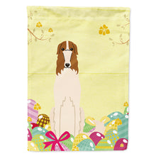 Load image into Gallery viewer, Easter Eggs Borzoi Flag Canvas House Size BB6023CHF
