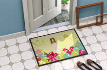 Load image into Gallery viewer, Easter Eggs Borzoi Doormat - 24x36 Decorative Floor Mat – Indoor/Outdoor Rug with Artistic Flair BB6023JMAT