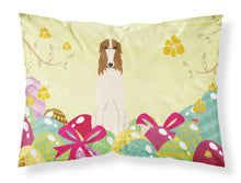 Load image into Gallery viewer, Easter Eggs Borzoi Fabric Standard Pillowcase – Artistic Decorative Front, White Back BB6023PILLOWCASE