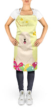 Load image into Gallery viewer, Easter Eggs South Russian Sheepdog Apron – Artist-Designed Kitchen, BBQ &amp; Craft Apron BB6024APRON