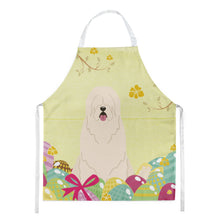 Load image into Gallery viewer, Easter Eggs South Russian Sheepdog Apron – Artist-Designed Kitchen, BBQ &amp; Craft Apron BB6024APRON